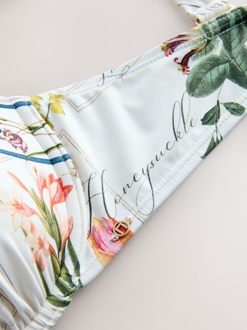 Balconcino Top per bikini di Next in bianco