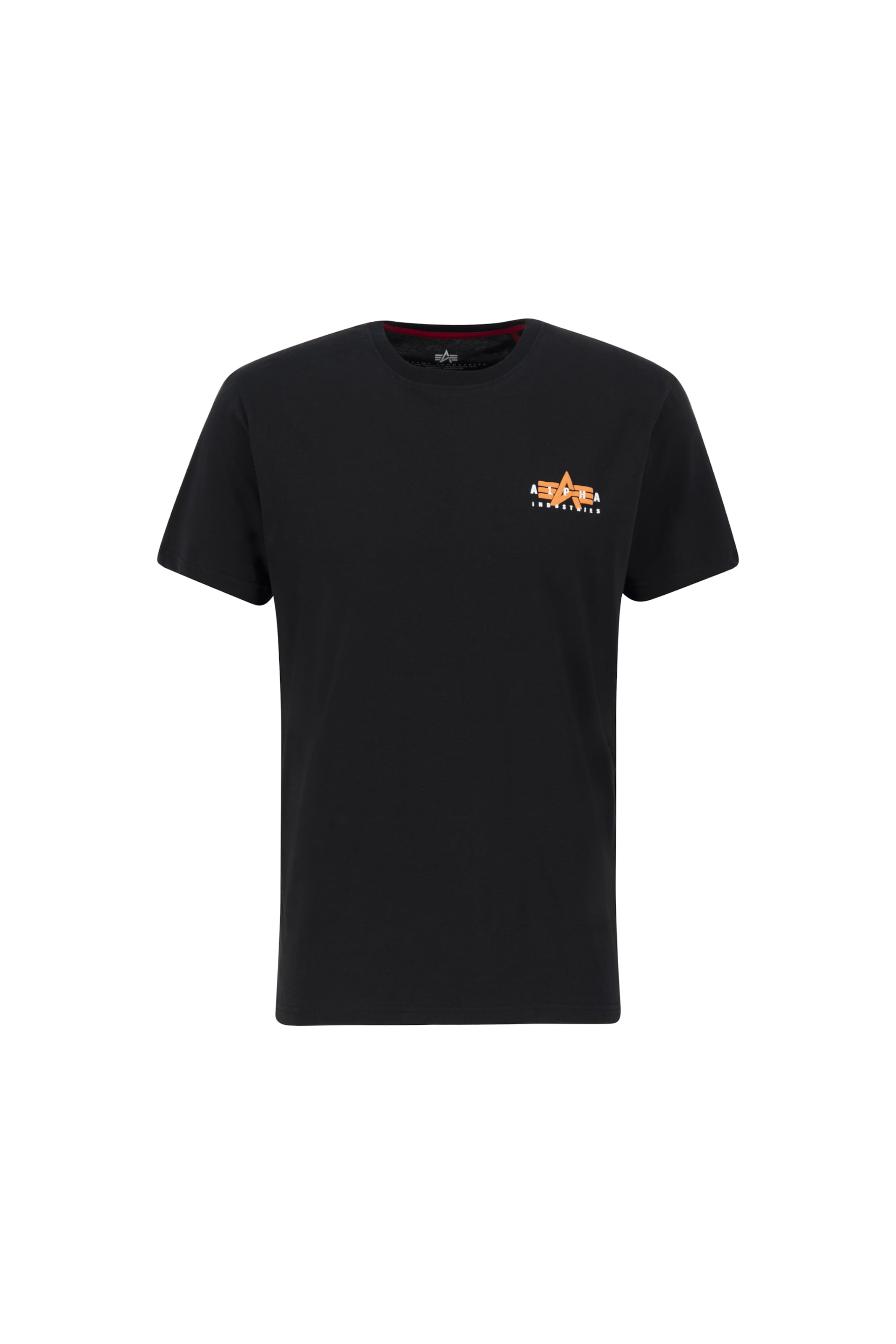 Maglietta di ALPHA INDUSTRIES in nero: frontale