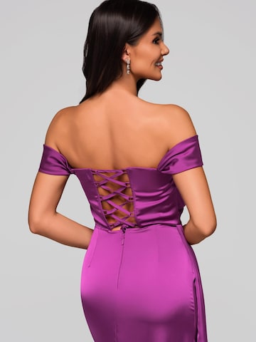 Ombre Evening dress in Purple