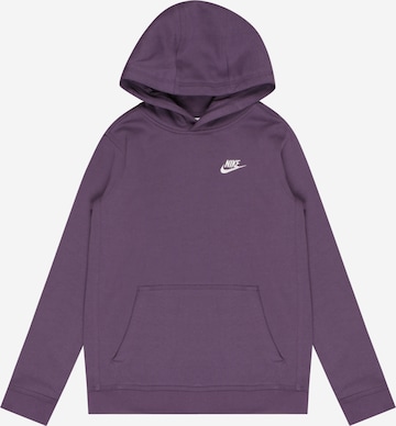 Nike Sportswear Sweatshirt in Purple: front