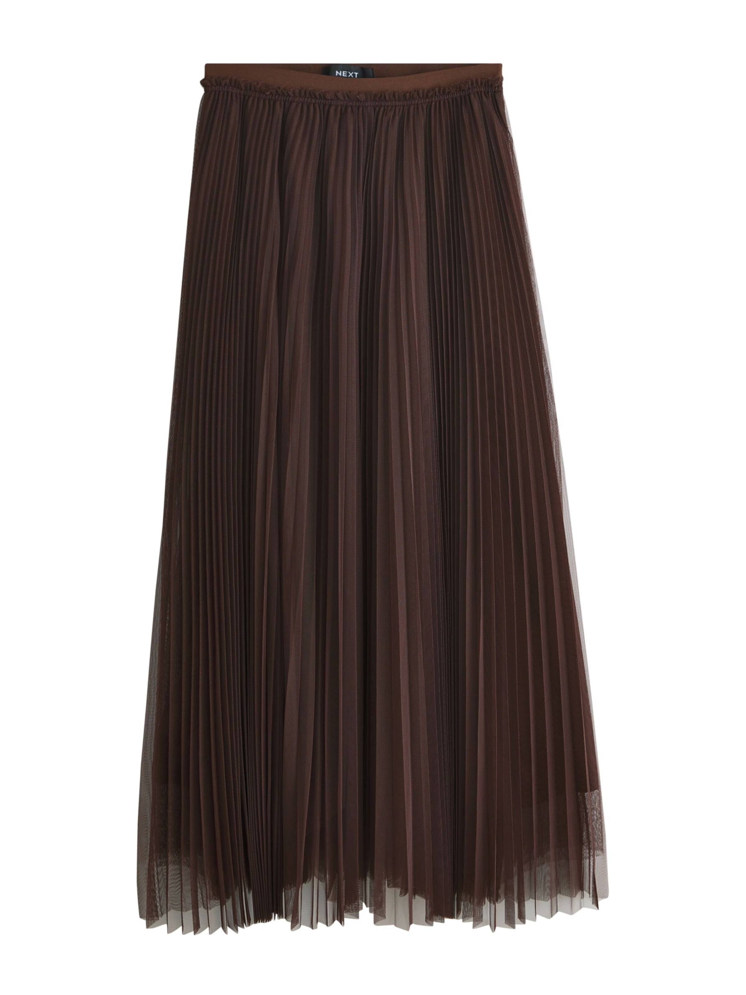 Next Skirt in Brown: front