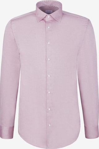 SEIDENSTICKER Hemd 'Smart Essentials' in Pink: Vorderseite