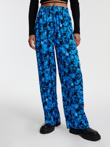 EDITED Regular Broek 'Lenny' in Blauw: voorkant