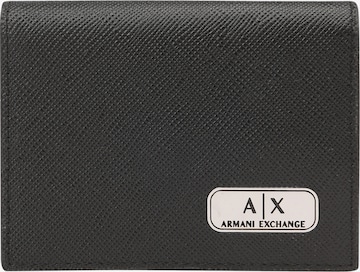 ARMANI EXCHANGE - Cartera en negro: frente