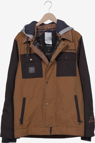PROTEST Jacket & Coat in M in Brown: front