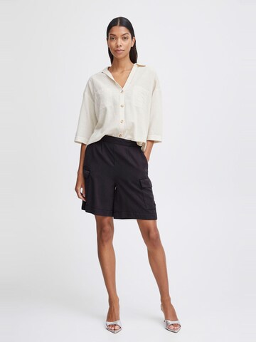 Loosefit Pantaloni cargo ' Luma ' di b.young in nero