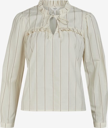 OBJECT Bluse 'GINA' i hvit: forside