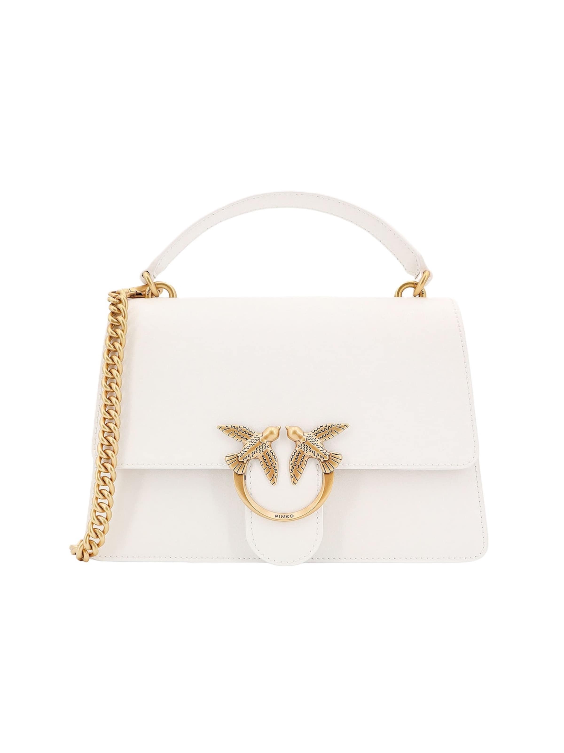 PINKO Shoulder Bag '100071 A0F1' in White: front