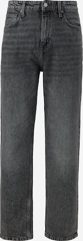 QS Loosefit Jeans in Grijs: voorkant