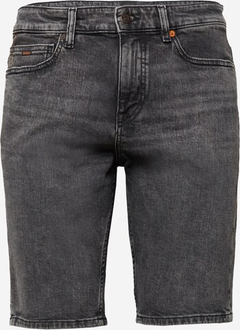 BOSS Regular Jeans 'Delaware' in Grijs: voorkant