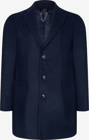 Manteau mi-saison Ron Tomson en bleu : devant