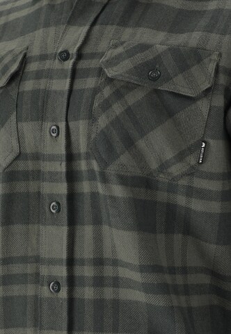 Whistler Regular fit Athletic Button Up Shirt 'Flannel' in Green