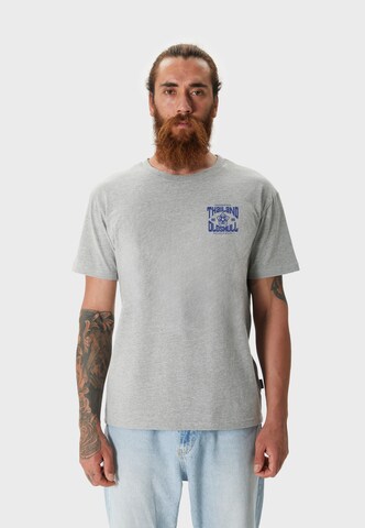 Oldskull Shirt 'Asian Sawadtee' in Grijs: voorkant