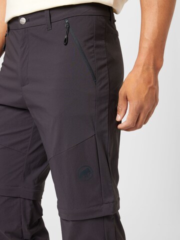 MAMMUT Normální Outdoorové kalhoty – šedá