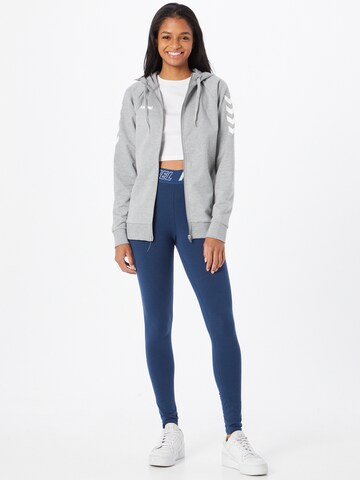 Skinny Pantalon de sport 'Maja' Hummel en bleu