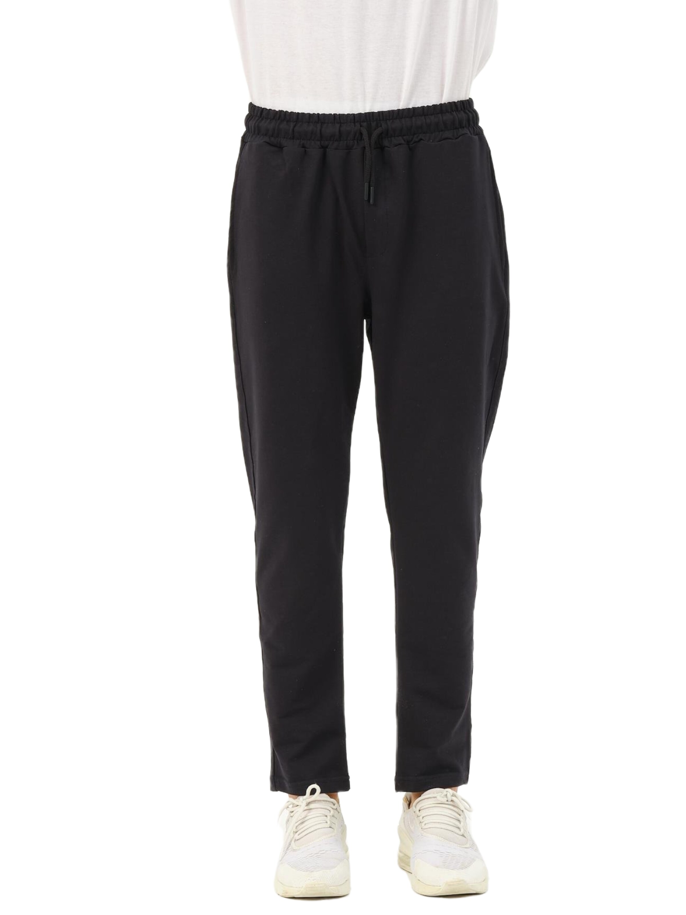 Regular Pantalon C&City en noir : devant