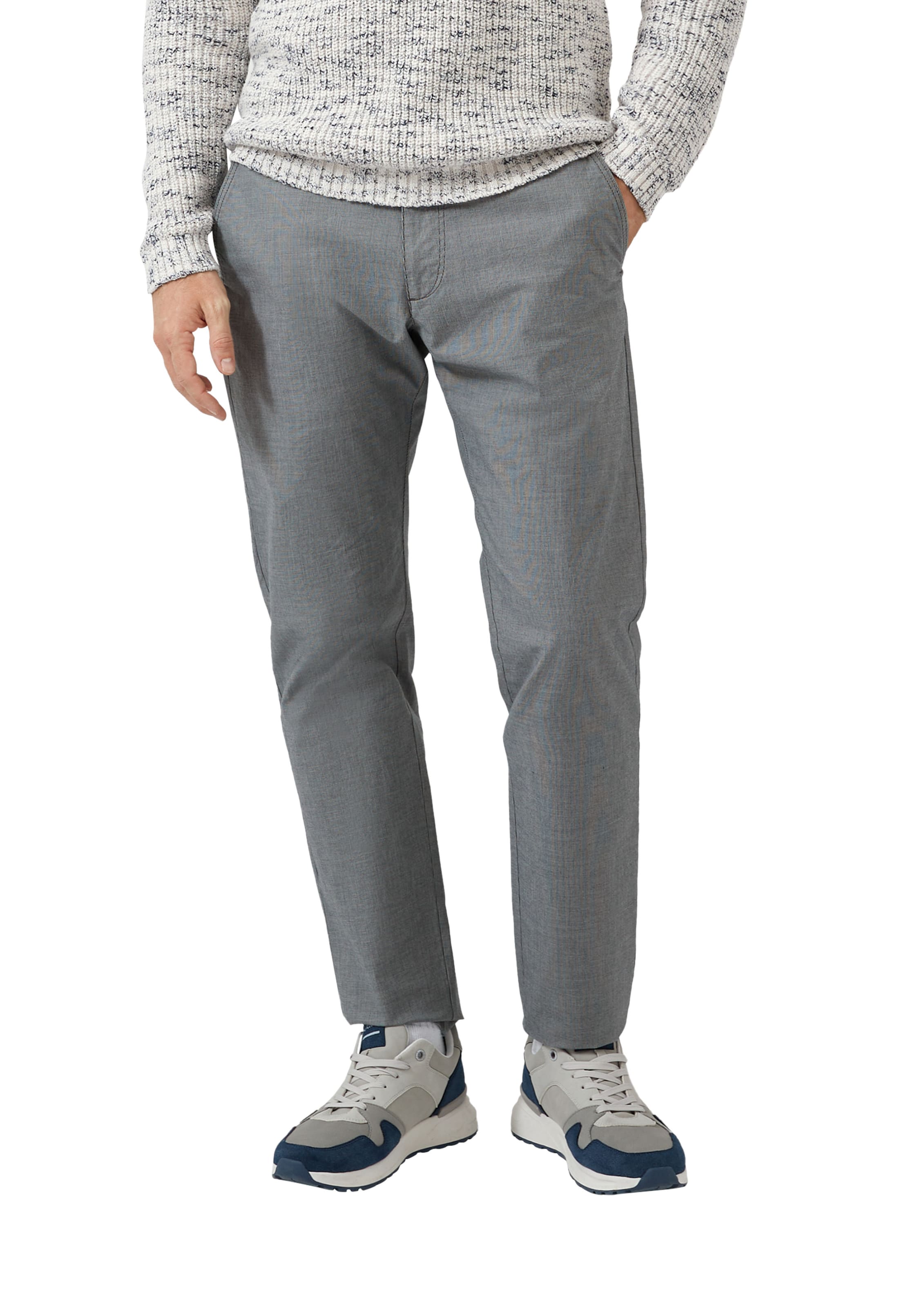 s.Oliver Обычный Брюки-чинос 'Phoenix' в Синий: спереди