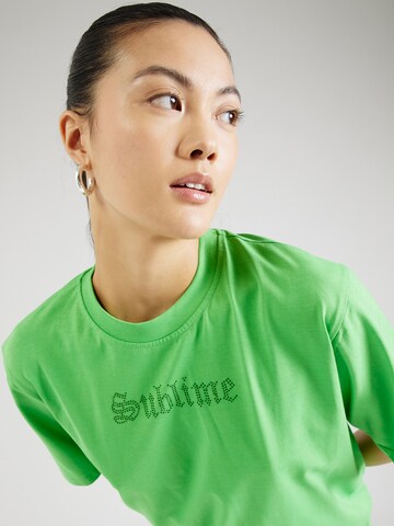 SISTERS POINT Shirt 'HELGA' in Groen