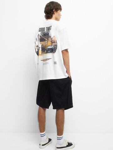 Pull&Bear Shirt in White