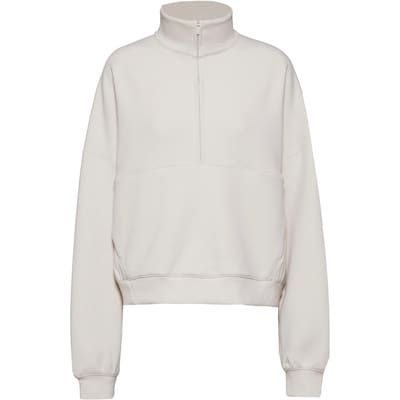 NIKE Athletic Sweatshirt in S in Ecru, Item view
