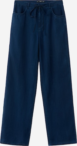 MANGO Loosefit Farkut 'Giselle' värissä sininen: etupuoli
