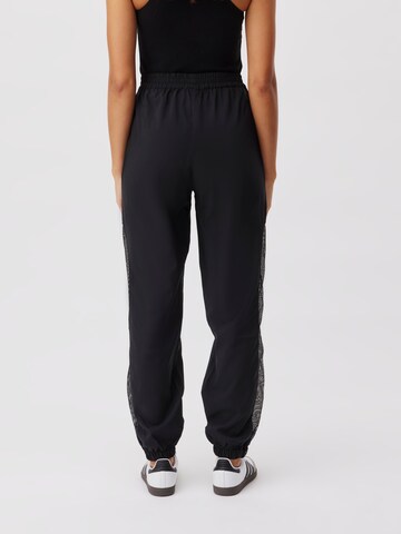 LeGer by Lena Gercke Tapered Broek 'Magdalena' in Zwart