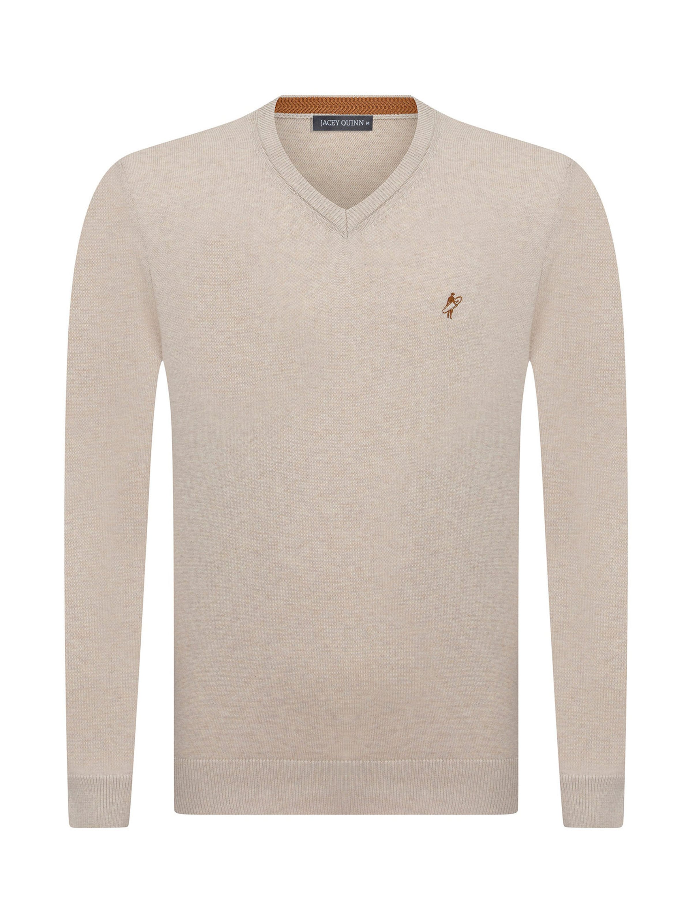 Jacey Quinn Sweater in Beige: front