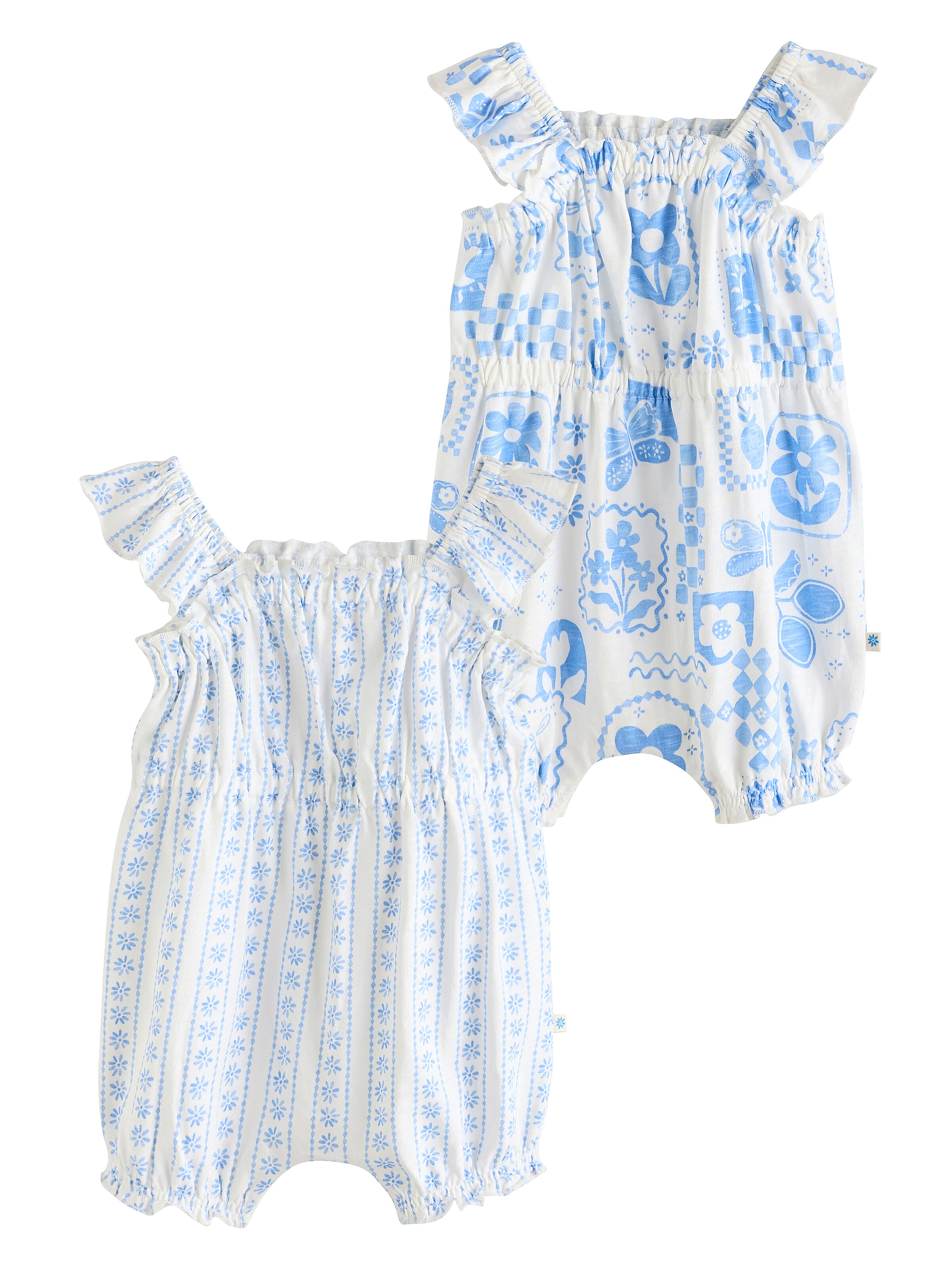 Next Dungarees in White: front