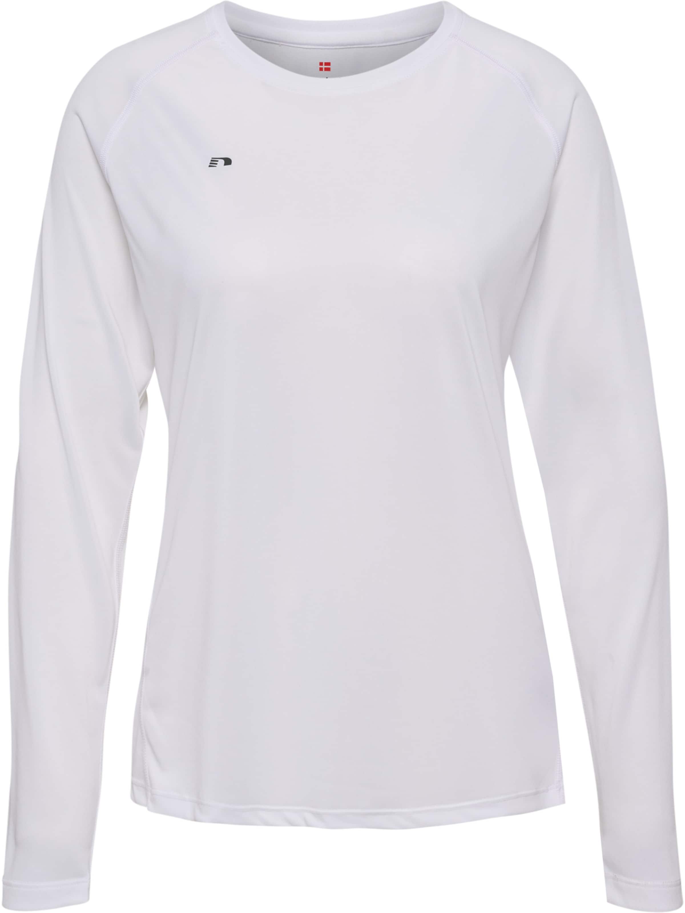 Newline Performance shirt 'Beat' in White: front
