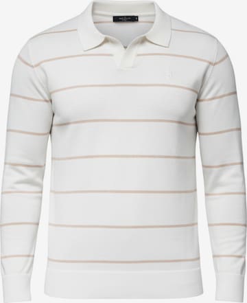 Ombre Shirt 'OM-POLS-0146' in White: front