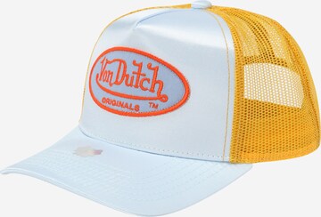 Cappello da baseball di Von Dutch Originals in blu: frontale