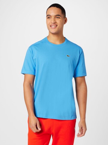 Lacoste Sport - Camiseta funcional en azul: frente