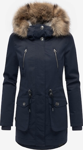 Ragwear Winter parka 'Ellsa Youmodo' in Blue: front
