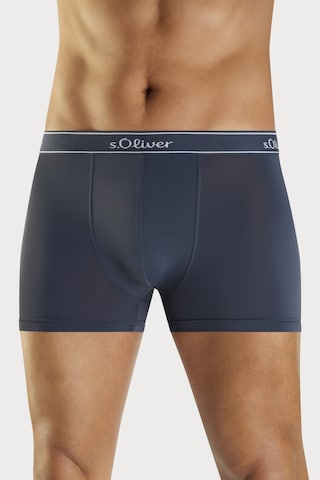 s.Oliver Boxer shorts in Blue: front