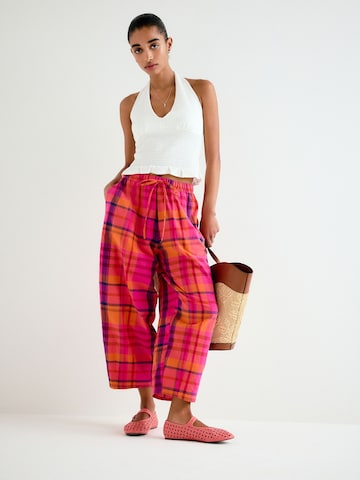 Wide leg Pantaloni di Next in rosa