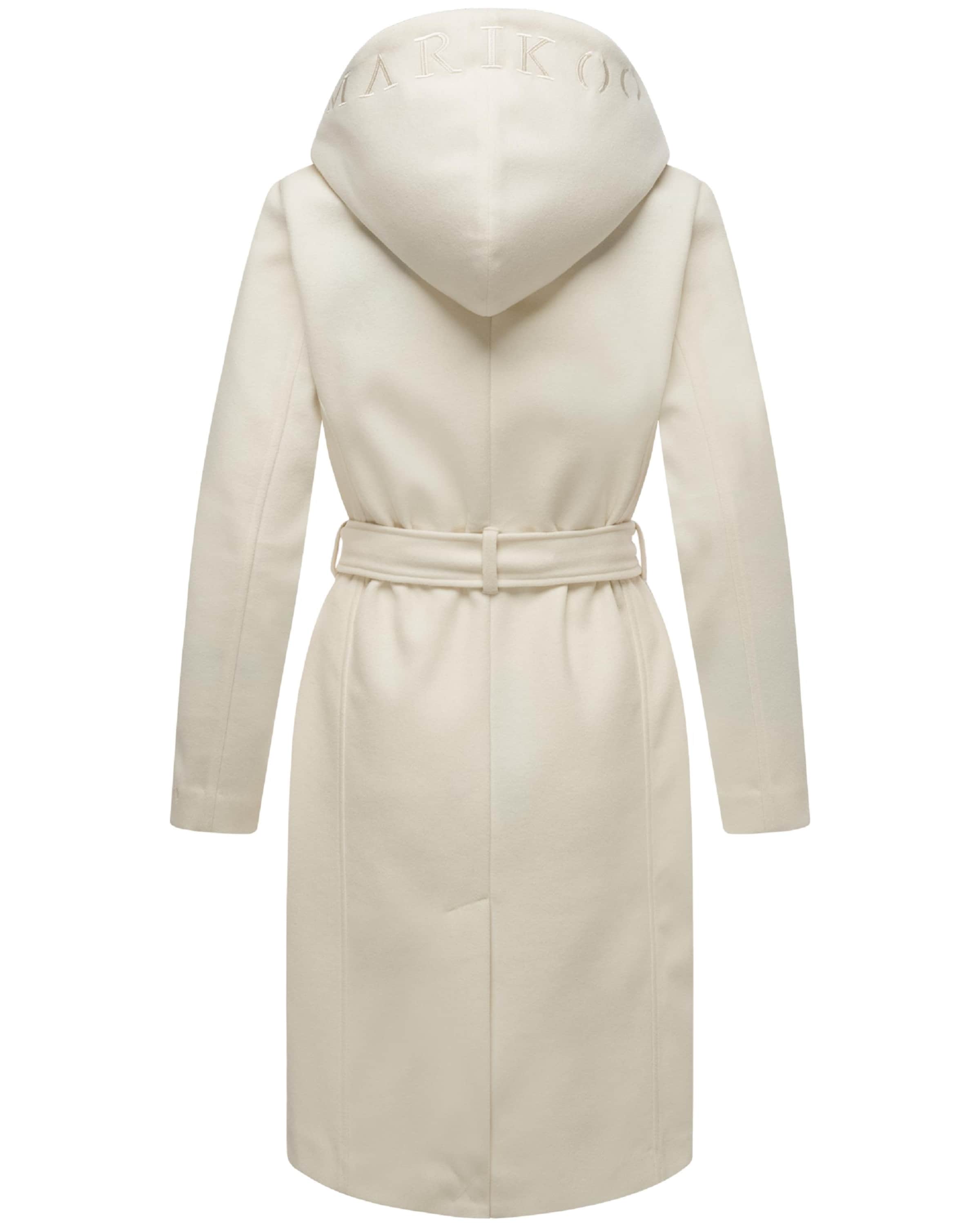 MARIKOO Ανοιξιάτικο και φθινοπωρινό παλτό 'Kailii 16' σε λευκό