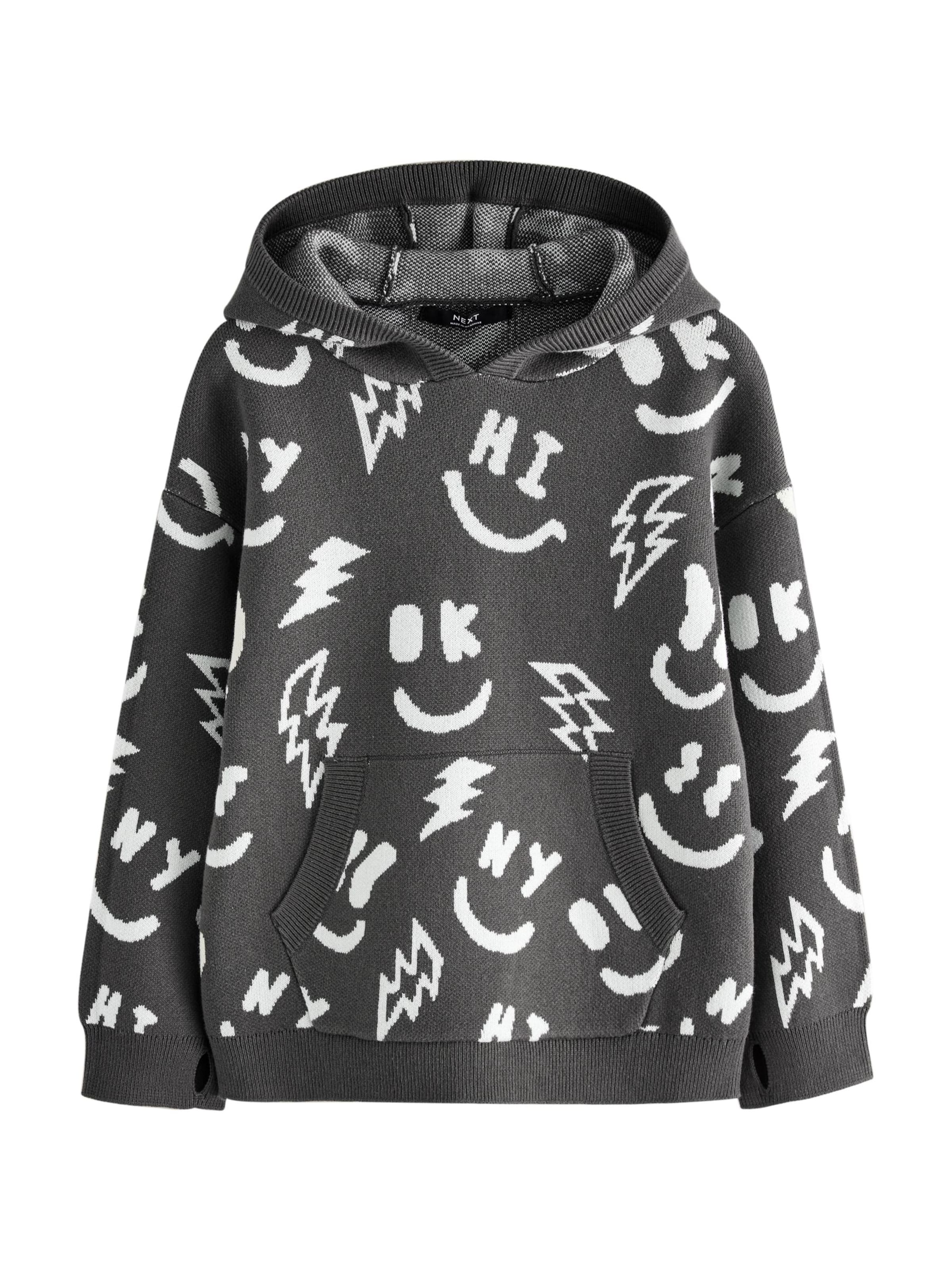 Next Sweatshirt in Black: front