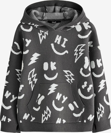 Next Sweatshirt i svart: framsida