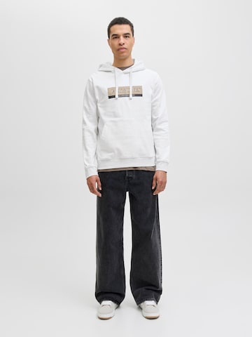 Bluză de molton 'JORINWOOD' de la JACK & JONES pe alb