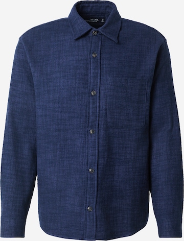 Abercrombie & Fitch Regularny krój Koszula w kolorze niebieski: przód