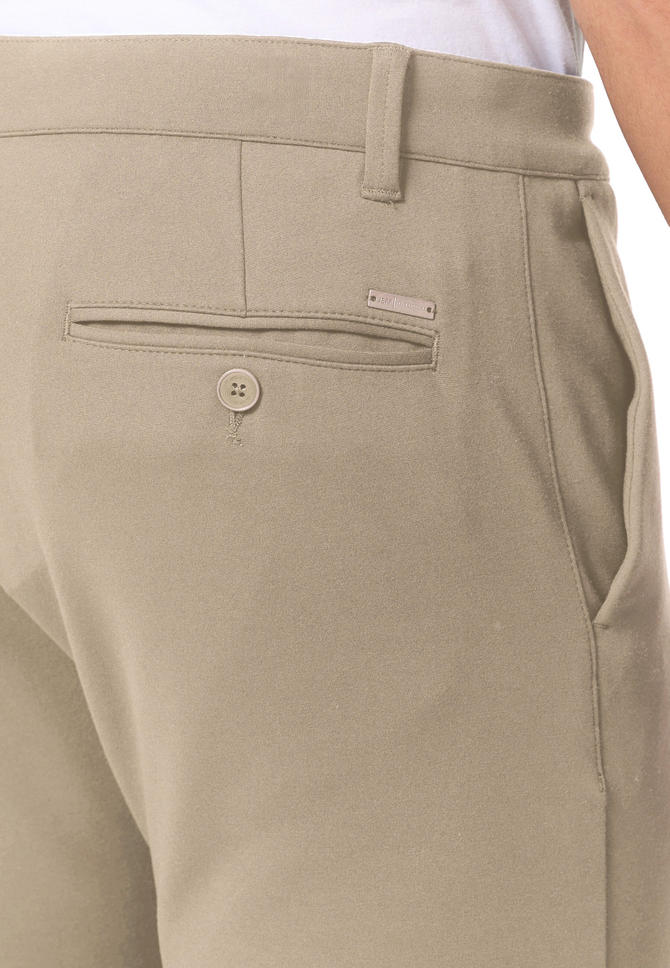 Coupe slim Pantalon 'Rodekro' INDICODE JEANS en beige