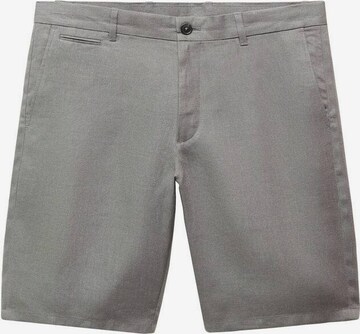 MANGO MAN Regular Pants 'Carp' in Grey: front