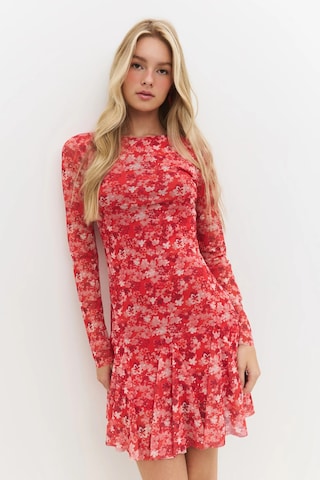 No Matter What Dress in Red: front