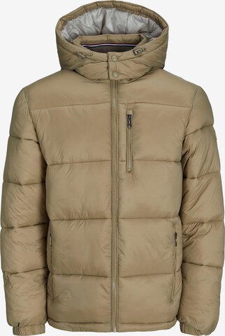 JACK & JONES Tussenjas 'EDDIE' in Beige: voorkant