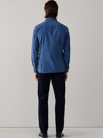 Hackett London Regular Fit Hemd in Blau