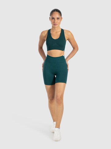 Smilodox Slimfit Sportbroek 'Amaze Ultra' in Groen