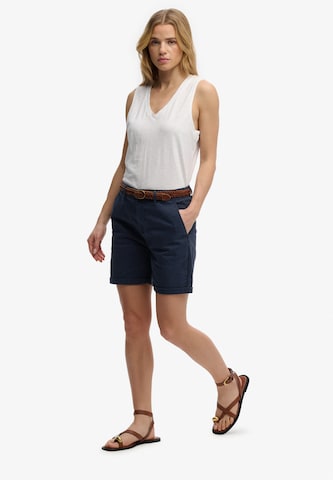 Superdry & Co Regular Chino in Blauw