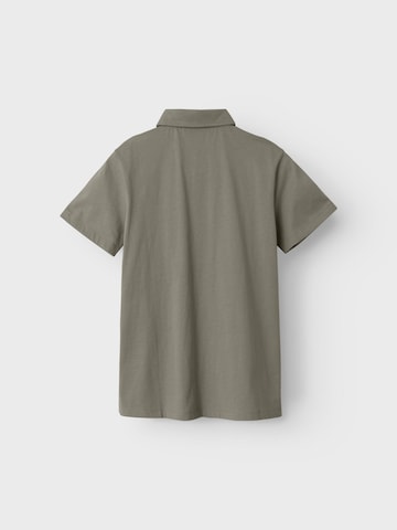 Coupe regular Chemise NAME IT en gris