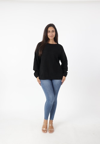 Elara Pullover i sort: forside