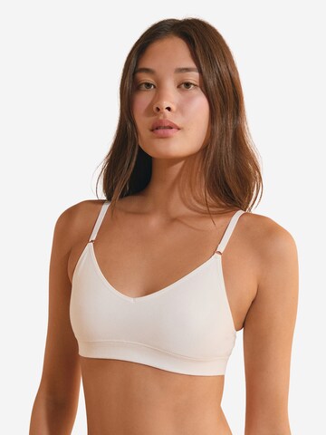 Bustino Reggiseno 'AMANDE' di ETAM in beige: frontale